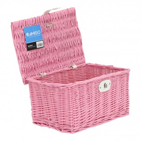 bakkersmand voor 15,5 liter roze