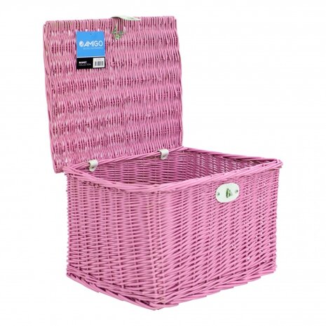 bakkersmand voor 46,5 liter roze