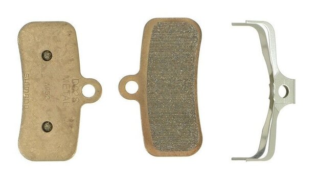 schijfremblokken D02S BR-M810 brons 2 stuks