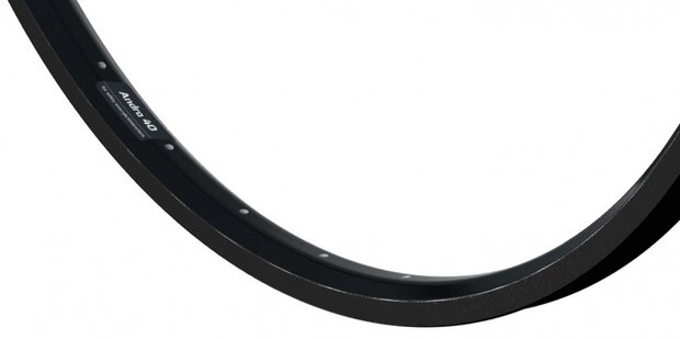 velg Andra 40 28 inch 32G alu schijfrem zwart