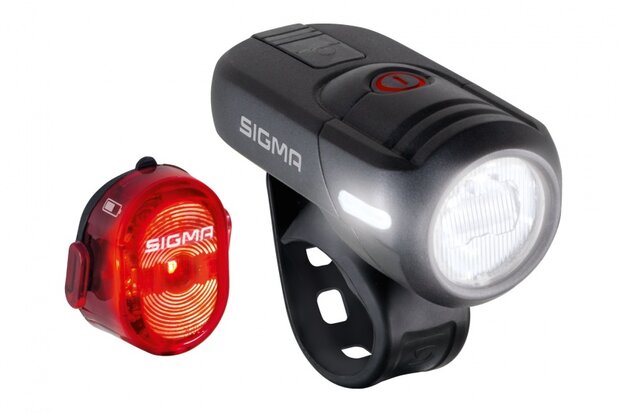 verlichtingsset Aura 45 Lux + Nugget II led oplaadbaar