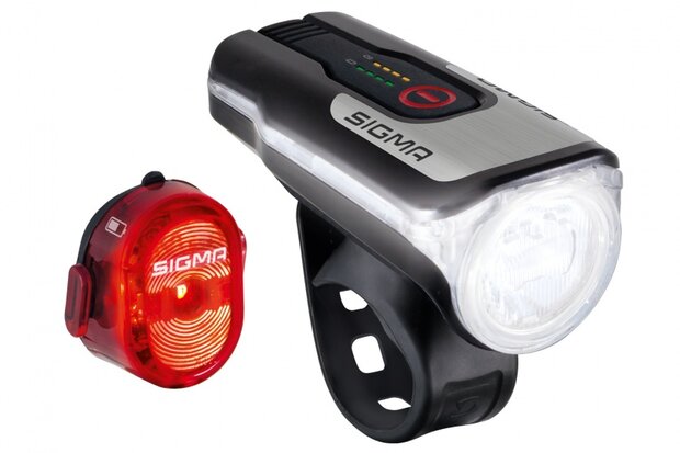 verlichtingsset Aura 80 Lux + Nugget II led oplaadbaar