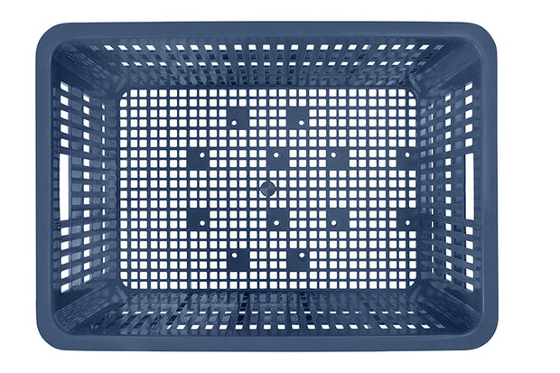 fietskrat Bluestone 40 liter donkerblauw - 21072