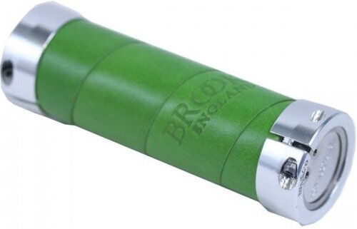 handvat Slendergrip leer 100 mm groen per stuk