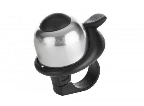 fietsbel Decibel 43 mm zilver