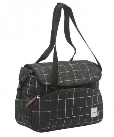 fiets- en schoudertas Tosca 16 liter zwart