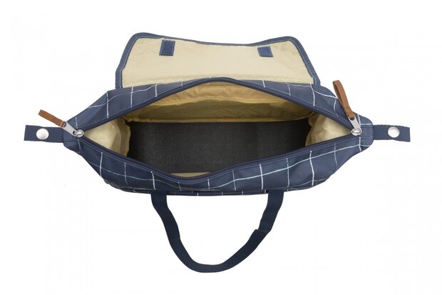 fiets- en schoudertas Tosca 16 liter  blauw