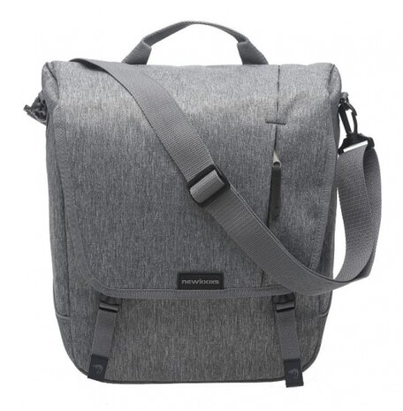 fiets- en schoudertas Nova 16 liter grijs