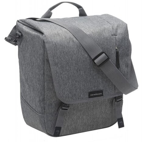 fiets- en schoudertas Nova 16 liter grijs