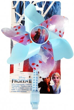 Frozen 2 windmolentje meisjes blauw/paars
