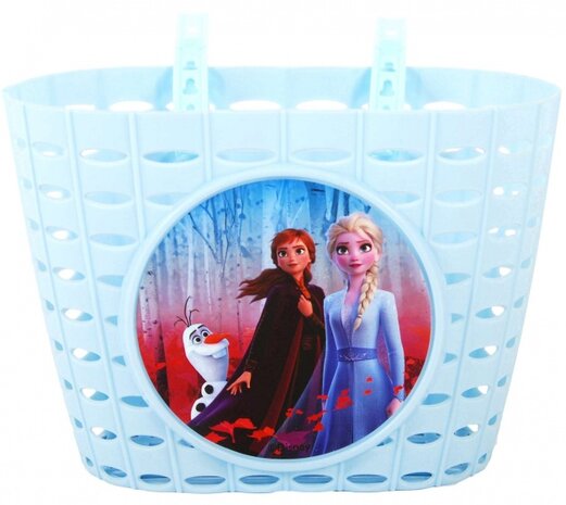 Frozen fietsmand 20 cm lichtblauw