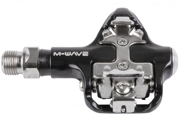 klikpedalen Drag-R2 SPD zwart/zilver