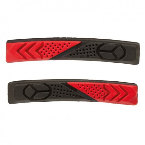 remblokken V-brake 72 mm zwart/zilver