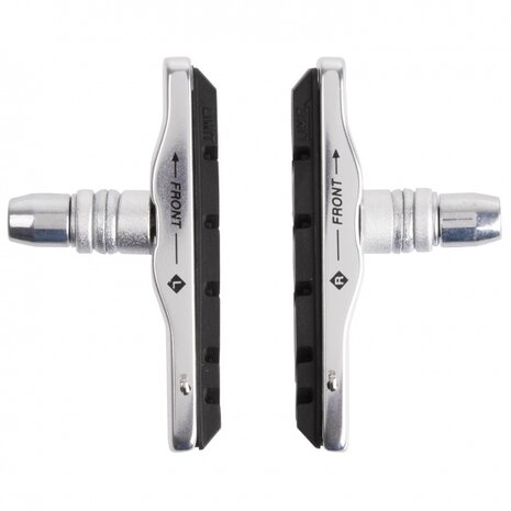 remblokken V-brake 72 mm zilver
