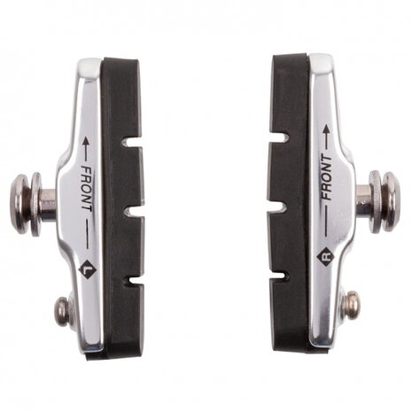remblokken V-brake 55 mm zilver