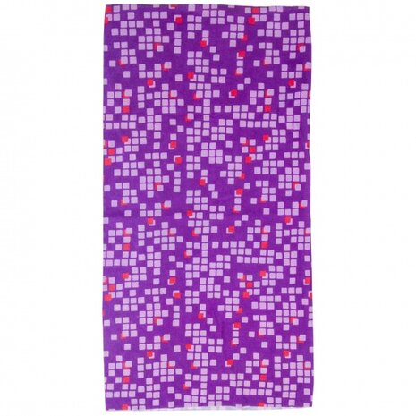 bandana/balaclava 48 x 24 cm paars