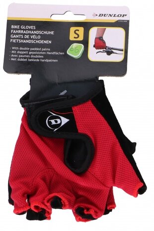 fietshandschoenen Bike rood maat S