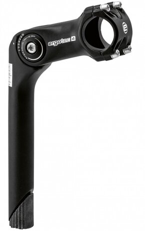stuurpen verstelbaar Octopus 2 25,4/180/60/31,8 mm zwart
