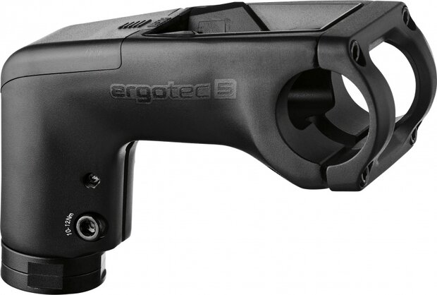 stuurpen vast Integra-BK 28,6/110/31,8 mm 10&deg; zwart