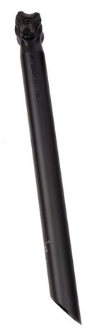 zadelpen Viper 27,2 x 400 mm 30 mm offset zwart