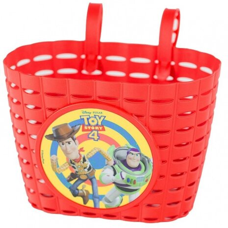fietsmandje Toy Story 4 rood 20 x 14 x 10 cm