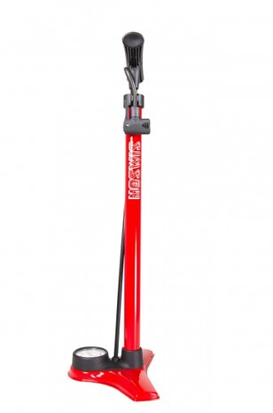fietspomp Excellent hogedruk 60 cm rood