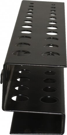 borenhouder metaal zwart 17 x 3,8 cm
