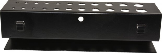 borenhouder metaal zwart 17 x 3,8 cm