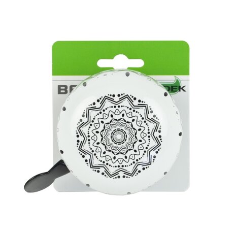 bel mandala zwart/wit 80 mm