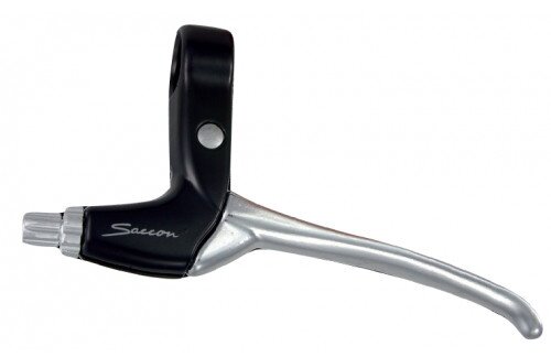 remgreep rollerbrake links 4-vinger zwart/zilver