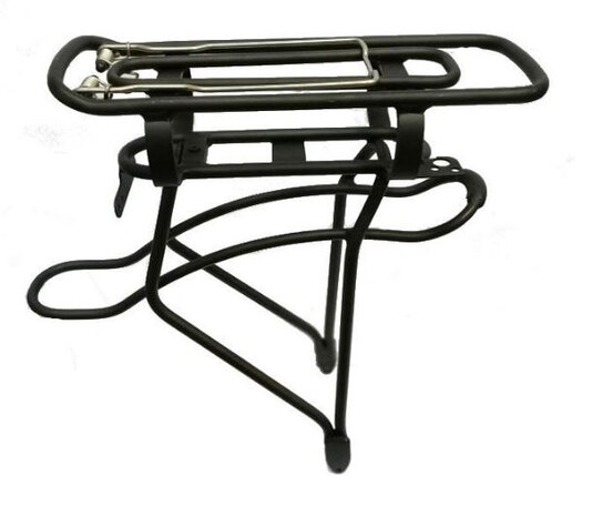 bagagedrager aluminium 28 inch zwart