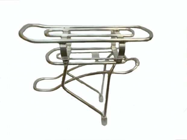 bagagedrager aluminium 28 inch zilver