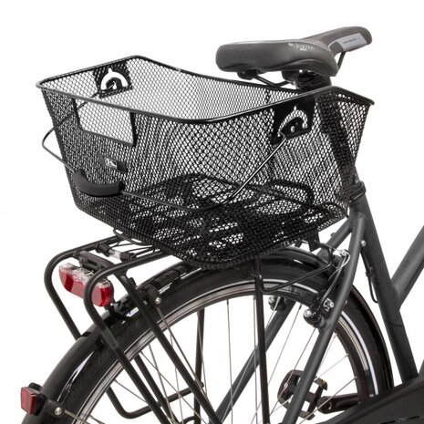 fietsmand BA-RM Clamp W achter 21 liter zwart