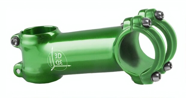 stuurpen voorbouw vast 28,57/90/31,8 mm 7&deg; groen