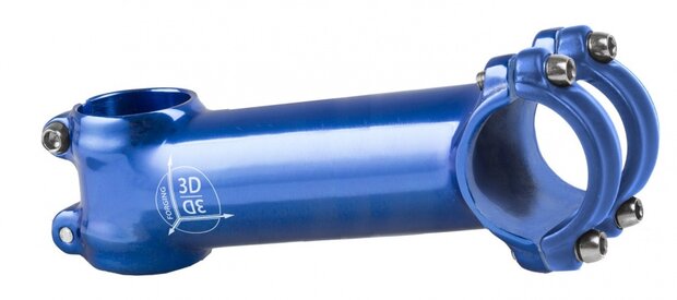 stuurpen voorbouw vast 28,57/110/31,8 mm 7&deg; blauw