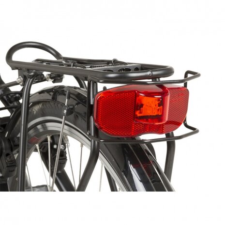achterlicht bagagedrager led rood/zwart