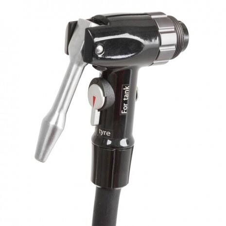 fietspomp Air Bullet met manometer AV/DV/FV