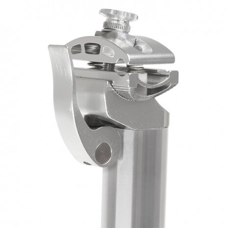 zadelpen vast Rapid Swap 27,2 x 350 mm aluminium zilver