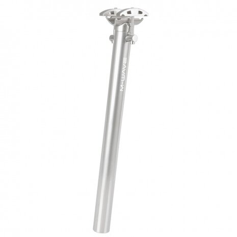 zadelpen A350L 31.6 x 350 mm aluminium zilver