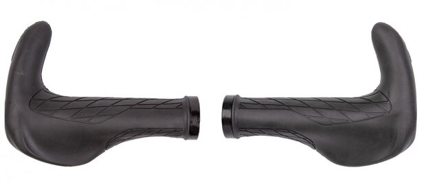 handvatten Cloud Ergo Max Fix 140 mm zwart per paar