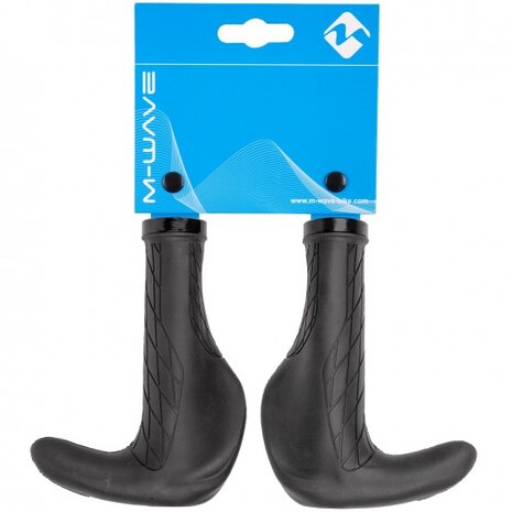 handvatten Cloud Ergo Max Fix 140 mm zwart per paar