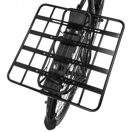 dragerplaat 400 x 400 mm aluminium zwart
