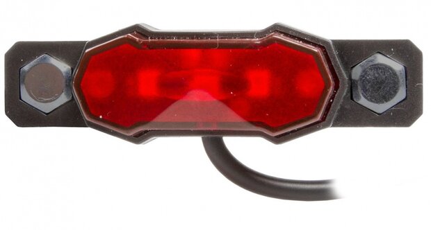 achterlicht Vulcan e-bike led rood/zwart