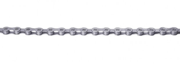 ketting 1/2 x 11/128 inch 116 schakels 10S antiroest zilver