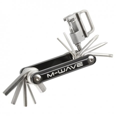 multitool Little 15 functies 8 cm zwart
