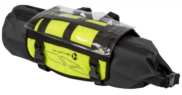 stuurtas Rough Ride 10 liter zwart/geel