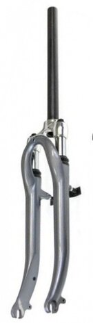 voorvork verend 28 inch rollerbrake 1 1/8 inch grijs