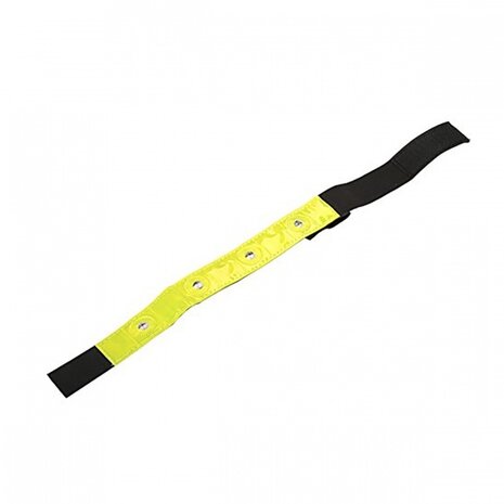 reflecterende armband geel 44 cm