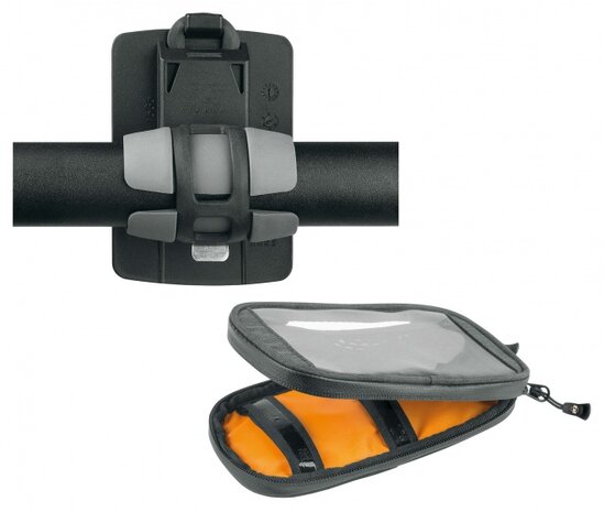 telefoonhouder Smartboy Plus 155 x 80 mm zwart