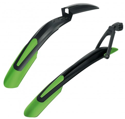 spatbordenset Shockblade &amp; X-Blade 29 inch zwart/groen
